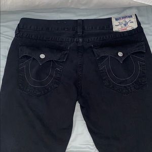 Black True Religions waist 38 inseam 33